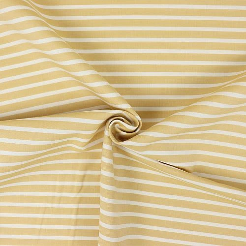 Bio Chambray Streifen Safran Gelb Von Amandine Cha 4 Bio Chambray Streifen Safran Gelb Von Amandine Cha – Bild 2