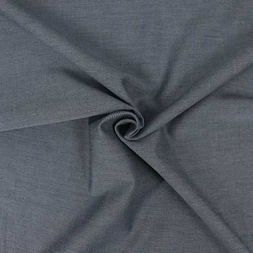 Bio Chambray Uni Nebelgrau Von Amandine Cha 4 Bio Chambray Uni Nebelgrau Von Amandine Cha – Bild 2