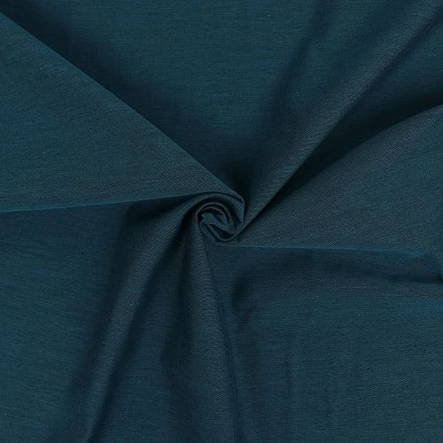 Bio Chambray Uni Dunkles Lagunen Grün Von Amandine Cha 4 Bio Chambray Uni Dunkles Lagunen Grün Von Amandine Cha – Bild 2