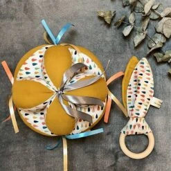 Uni Bio Popeline Candy Cotton In Ochre Von Verhees -STOFFBIOTOP Verkäufe Cotton in Ochre von Verhees Uni 1863 4