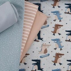 Bio Jersey Motiv Crocs On Wheels Von Stoffonkel In Gletscher -STOFFBIOTOP Verkäufe Crocs on wheels von Stoffonkel in 1118 3