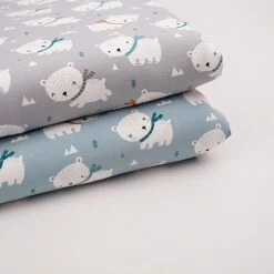 Bio Jersey Motiv Eisbärchen Grau Von Stoffonkel 10 Bio Jersey Motiv Eisbärchen Grau Von Stoffonkel -STOFFBIOTOP Verkäufe Eisbaerchen grau von Stoffonkel Bio Jersey 1512 3