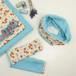 Bio Jersey Motiv Fuchs Und Igel Von Stoffonkel -STOFFBIOTOP Verkäufe Fuchs und Igel von Stoffonkel Bio 528 3