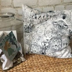 Bio Popeline Baumwollstoff Wild Thing Grey Aus Der Serie Grasslands Von Cloud9 13 Bio Popeline Baumwollstoff Wild Thing Grey Aus Der Serie Grasslands Von Cloud9 -STOFFBIOTOP Verkäufe Grey aus der Serie Grasslands von 1265 5