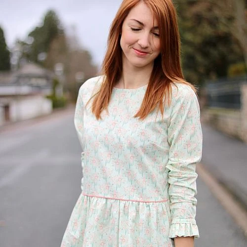 Bio Baumwollstoff Garden Grounds Budding Grün Von Art Gallery Fabrics 6 Bio Baumwollstoff Garden Grounds Budding Grün Von Art Gallery Fabrics – Bild 4