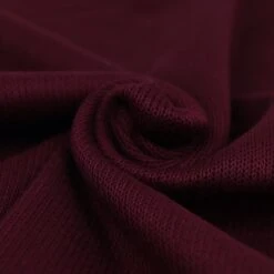 STOFFBIOTOP Verkäufe -STOFFBIOTOP Verkäufe Interlock Strick uni dunkel bordeaux Bio 1498 1