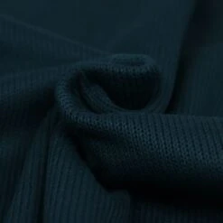 STOFFBIOTOP Verkäufe -STOFFBIOTOP Verkäufe Interlock Strick uni dunkel petrol Bio 1500 1