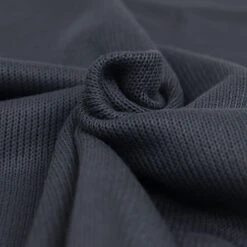 STOFFBIOTOP Verkäufe -STOFFBIOTOP Verkäufe Interlock Strick uni dunkelgrau Bio 1497 1