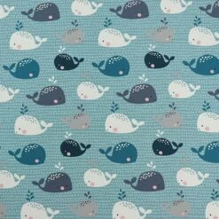 Bio Jersey Motiv Babywal Boys Von Stoffonkel In Türkis -STOFFBIOTOP Verkäufe Jersey Motiv Babywal Boys von Stoffonkel 579 1