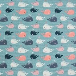 Bio Jersey Motiv Babywal Girls Von Stoffonkel In Türkis -STOFFBIOTOP Verkäufe Jersey Motiv Babywal Girls von Stoffonkel 572 1