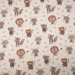 Bio Jersey Motiv Buddies Von Stoffonkel -STOFFBIOTOP Verkäufe Jersey Motiv Buddies von Stoffonkel Bio 2258 1