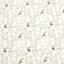 Bio Jersey Motiv Dschungeltiere Von Stoffonkel -STOFFBIOTOP Verkäufe Jersey Motiv Dschungeltiere von Stoffonkel Bio 2219 1