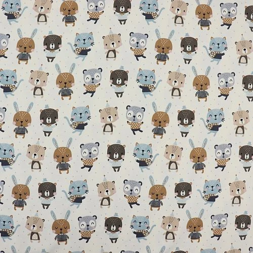 Bio Jersey Motiv Lieblingsfreunde Von Stoffonkel 4 Bio Jersey Motiv Lieblingsfreunde Von Stoffonkel – Bild 2