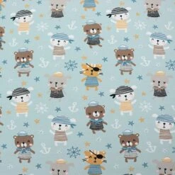 Bio Jersey Motiv Matrosen Von Stoffonkel -STOFFBIOTOP Verkäufe Jersey Motiv Matrosen von Stoffonkel Bio 1747 1