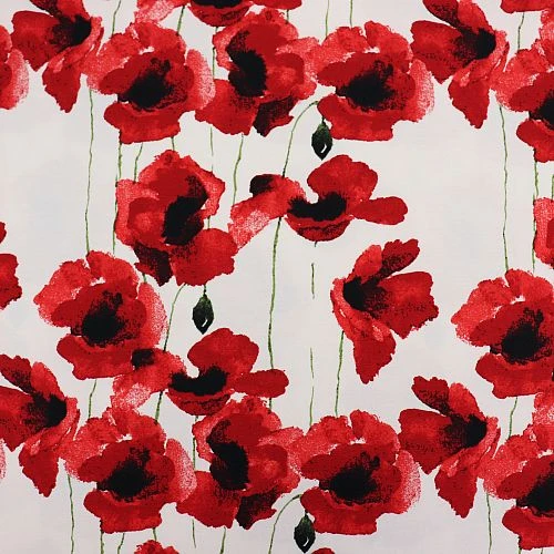 Bio Jersey Motiv Mohnblumen Von Stoffonkel 4 Bio Jersey Motiv Mohnblumen Von Stoffonkel – Bild 2