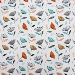 Bio Jersey Motiv Retro Flowers In Weiß Von Stoffonkel -STOFFBIOTOP Verkäufe Jersey Motiv Retro Flowers in weiss 1409 1