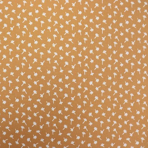 Bio Jersey Motiv Retro Mini Herbstgold Von Stoffonkel 4 Bio Jersey Motiv Retro Mini Herbstgold Von Stoffonkel – Bild 2