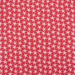 Bio Jersey Motiv Starfish Rot Von Stoffonkel -STOFFBIOTOP Verkäufe Jersey Motiv Starfish rot von Stoffonkel 1609 1