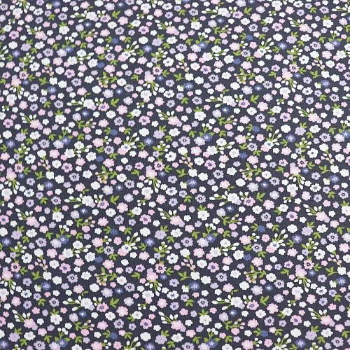 Bio Jersey Motiv Streublümchen In Lila Von Stoffonkel 4 Bio Jersey Motiv Streublümchen In Lila Von Stoffonkel – Bild 2