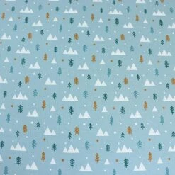 Bio Jersey Motiv Winterwald Blau Von Stoffonkel 8 Bio Jersey Motiv Winterwald Blau Von Stoffonkel -STOFFBIOTOP Verkäufe Jersey Motiv Winterwald blau von Stoffonkel 1513 1