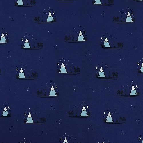 Bio Jersey Mountain In Twilight Blue Von Bloome Copenhagen 4 Bio Jersey Mountain In Twilight Blue Von Bloome Copenhagen – Bild 2