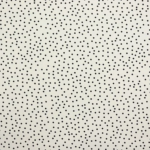 Bio Jersey Stoff Dotties Weiß Schwarz Von Stoffonkel 4 Bio Jersey Stoff Dotties Weiß Schwarz Von Stoffonkel – Bild 2