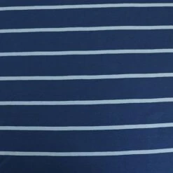 Bio Jersey Stoff Streifen Jeansblau Streifenjersey -STOFFBIOTOP Verkäufe Jersey Stoff Streifen jeansblau Streifenjersey Bio 1518 1