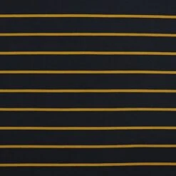 Bio Jersey Stoff Streifen Navy Ocker Streifenjersey -STOFFBIOTOP Verkäufe Jersey Stoff Streifen navy ocker Streifenjersey 539 1