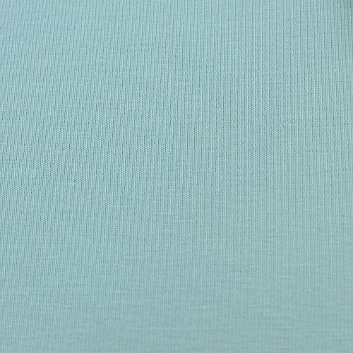 Bio Jersey Stoff Uni Eisblau 4 Bio Jersey Stoff Uni Eisblau – Bild 2