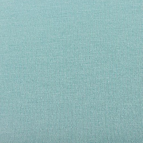 Bio Jersey Stoff Uni Frost Blau 4 Bio Jersey Stoff Uni Frost Blau – Bild 2