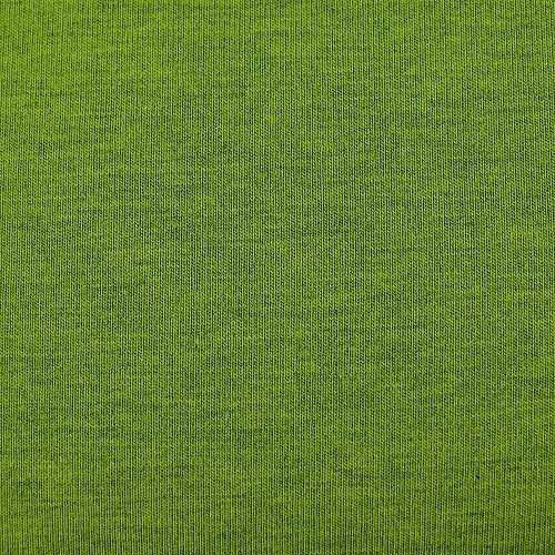 Bio Jersey Stoff Uni Grün Meliert 4 Bio Jersey Stoff Uni Grün Meliert – Bild 2