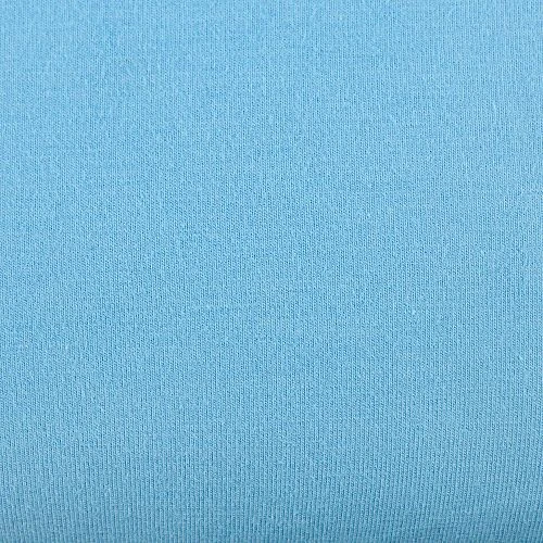 Bio Jersey Stoff Uni Himmelblau 4 Bio Jersey Stoff Uni Himmelblau – Bild 2