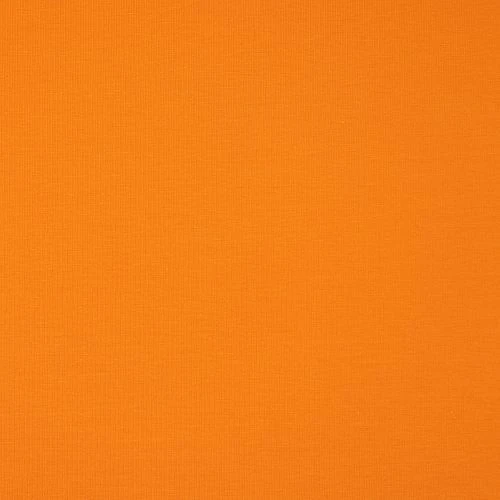 Bio Jersey Stoff Uni Orange Stoffonkel 4 Bio Jersey Stoff Uni Orange Stoffonkel – Bild 2