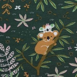 Bio Jersey Koalas In Dark Green 7 Bio Jersey Koalas In Dark Green -STOFFBIOTOP Verkäufe Koalas in dark green Bio Jersey 1714 2