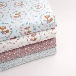 Bio Jersey Motiv Lieselottchen In Blau Von Stoffonkel -STOFFBIOTOP Verkäufe Lieselottchen in blau von Stoffonkel Bio 1503 3