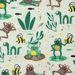 Bio Jersey Motiv Am Froschteich Von Stoffonkel 8 Bio Jersey Motiv Am Froschteich Von Stoffonkel -STOFFBIOTOP Verkäufe Motiv Am Froschteich von Stoffonkel Bio 1531 2