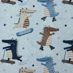 Bio Jersey Motiv Crocs On Wheels Von Stoffonkel In Gletscher -STOFFBIOTOP Verkäufe Motiv Crocs on wheels von Stoffonkel 1118 2