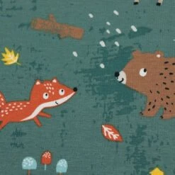 Bio Jersey Motiv Fuchs, Elch Und Bär In Staubgrün Von Stoffonkel 7 Bio Jersey Motiv Fuchs, Elch Und Bär In Staubgrün Von Stoffonkel -STOFFBIOTOP Verkäufe Motiv Fuchs Elch und Baer in 1838 2