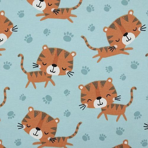 Bio Jersey Motiv Jamie Der Baby Tiger Von Stoffonkel 5 Bio Jersey Motiv Jamie Der Baby Tiger Von Stoffonkel – Bild 3
