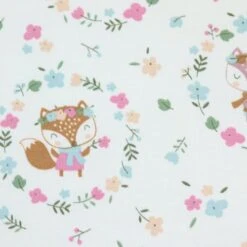 Bio Jersey Motiv Liese Und Lotte In Weiß Von Stoffonkel -STOFFBIOTOP Verkäufe Motiv Liese und Lotte in weiss 1505 2