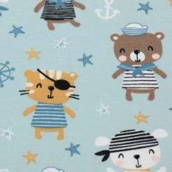 Bio Jersey Motiv Matrosen Von Stoffonkel -STOFFBIOTOP Verkäufe Motiv Matrosen von Stoffonkel Bio Jersey 1747 2