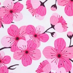 Bio Jersey Motiv Sakura In Weiß Von Stoffonkel 8 Bio Jersey Motiv Sakura In Weiß Von Stoffonkel -STOFFBIOTOP Verkäufe Motiv Sakura in weiss von Stoffonkel 1489 2