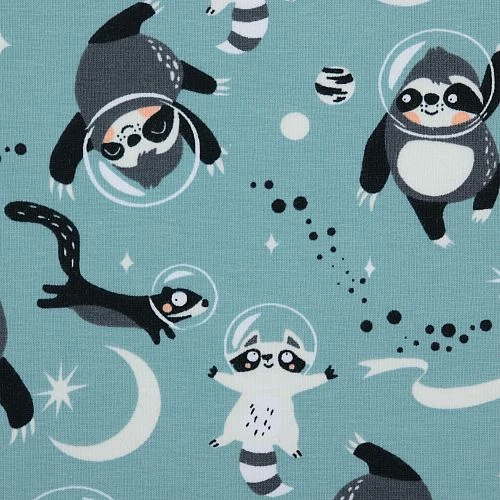 Bio Jersey Motiv Space Walker Von Stoffonkel 5 Bio Jersey Motiv Space Walker Von Stoffonkel – Bild 3