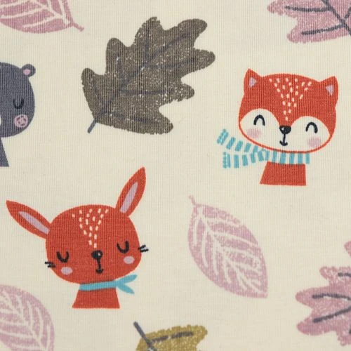 Bio Jersey Motiv Woodland Friends Von Stoffonkel 5 Bio Jersey Motiv Woodland Friends Von Stoffonkel – Bild 3