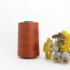 Nähgarn Terra Cotta 100% Bio Baumwolle Scanfil 5000m Kone -STOFFBIOTOP Verkäufe Naehgarn Terra Cotta 100 Bio Baumwolle 1009 0