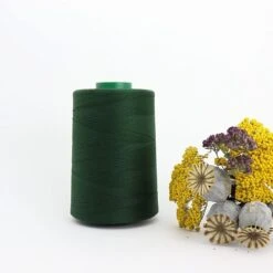 Nähgarn Waldgrün 100% Bio Baumwolle Scanfil 5000m Kone