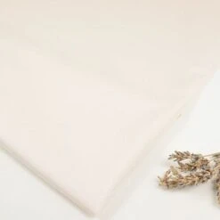 ORGANIC COTTON STRETCH TWILL In Creamy White Von Mind The MAKER