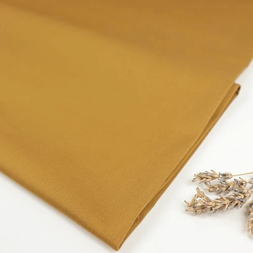 ORGANIC COTTON STRETCH TWILL In Dry Mustard Von Mind The MAKER 3 ORGANIC COTTON STRETCH TWILL In Dry Mustard Von Mind The MAKER