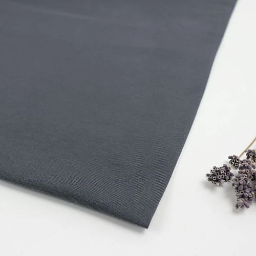 Organic Single Stretch Jersey In Calm Grey Von Mind The MAKER 3 Organic Single Stretch Jersey In Calm Grey Von Mind The MAKER