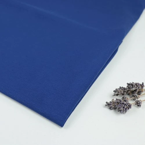 Organic Single Stretch Jersey In Cobalt Blue Von Mind The MAKER 3 Organic Single Stretch Jersey In Cobalt Blue Von Mind The MAKER